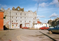 Roscommon Old Gaol (Built:mid 1700's  ) photo taken around 1970's